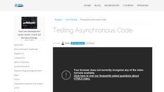 
                            8. Testing Asynchronous Code • Angular