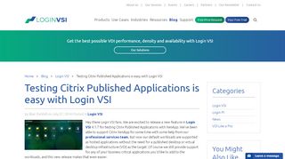 
                            7. Testing Citrix Published Applications is easy with Login VSI ...