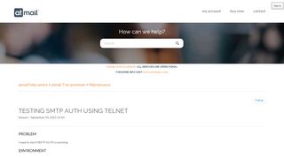
                            10. Testing SMTP AUTH using telnet – atmail help centre