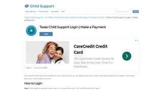 
                            7. Texas Child Support Login | Make a Payment