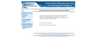 
                            8. Texas Child Support Processing Center