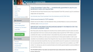 
                            9. Texas Guranteed Tuition Plan