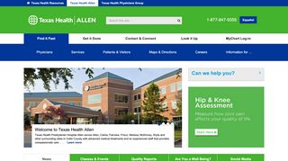 
                            8. Texas Health Allen | Hospital in Allen, TX - Texas Health Resources