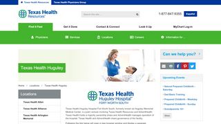 
                            6. Texas Health Huguley Dallas - Fort Worth, TX, Texas Health ...