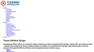 
                            6. Texas Holdem Zynga - …