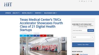 
                            8. Texas Medical Center's TMCx Accelerator Showcases Fourth Class of ...