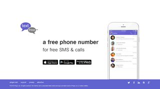 
                            1. Text and Call for Free | Textfree - pinger.com