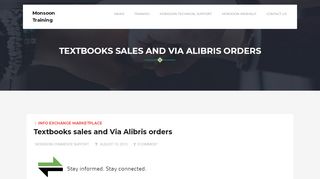 
                            6. Textbooks sales and Via Alibris orders Support Center