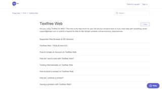 
                            9. Textfree Web – Pinger help