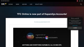 
                            5. TFC - TFC Online is now part of Kapamilya Accounts! | TFC