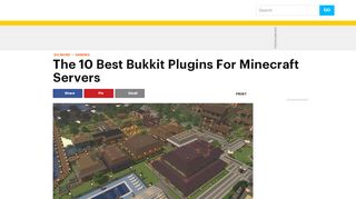 
                            3. The 10 Best Bukkit Plugins For Minecraft Servers