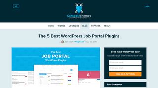 
                            7. The 5 Best WordPress Job Portal Plugins | Compete Themes