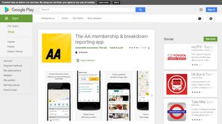 
                            7. The AA membership & breakdown reporting app - Apps on ...