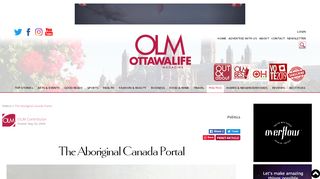 
                            5. The Aboriginal Canada Portal - Ottawa Life Magazine