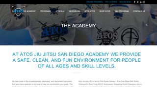 
                            4. The Academy - Atos Jiu-Jitsu