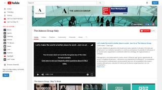 
                            8. The Adecco Group Italy - YouTube