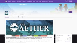 
                            6. The Aether - Mods - Minecraft - CurseForge