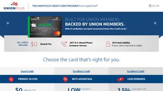 
                            3. The AFSCME Credit Card from Capital One®