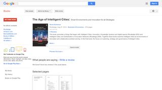 
                            6. The Age of Intelligent Cities: Smart Environments and ...