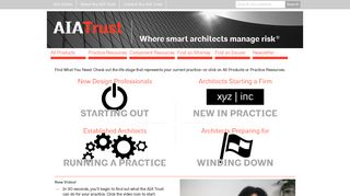 
                            6. The AIA Trust - The AIA Trust—Where Smart Architects Manage Risk