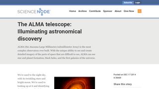 
                            6. The ALMA telescope: Illuminating astronomical discovery