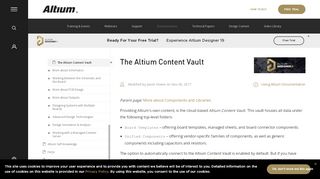 
                            2. The Altium Content Vault | Altium Designer 18.0 User Manual ...