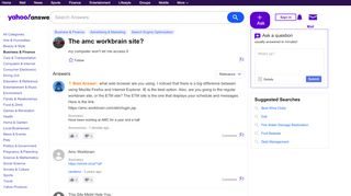 
                            8. the amc workbrain site? | Yahoo Answers