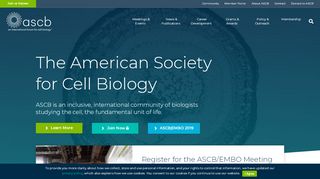 
                            3. The American Society for Cell Biology