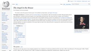 
                            6. The Angel in the House - Wikipedia