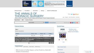 
                            3. The Annals of Thoracic Surgery: Home Page