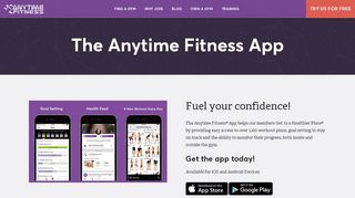 
                            5. The Anytime Fitness App | Anytime Fitness