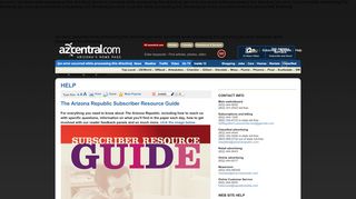 
                            6. The Arizona Republic Subscriber Resource Guide