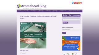 
                            2. The Aromahead Blog - Aromatherapy Education and Resources