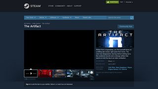 
                            9. The Artifact on Steam - store.steampowered.com