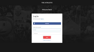 
                            10. The Athletic - Log In