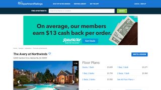 
                            6. The Avery at Northwinds - 299 Reviews | Alpharetta, GA Apartments ...