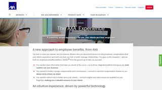 
                            6. The AXA Experience for Brokers - Employee Benefits - AXA.com