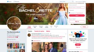 
                            8. The Bachelorette (@BacheloretteABC) | Twitter