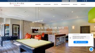 
                            10. The Ballpark North | Student Apartments in Austin, Texas