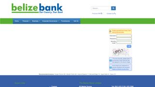 
                            5. The Belize Bank Ltd.