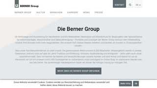 
                            3. The Berner Group in Künzelsau und Köln | Berner Group