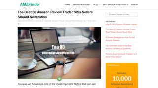 
                            4. The Best 60 Amazon Review Trader Sites Sellers Should ...