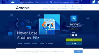 
                            9. The Best Computer Backup Software - Acronis True Image 2020