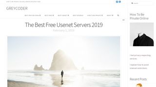 
                            8. The Best Free Usenet Servers 2019 - GreyCoder