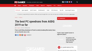 
                            6. The best PC speedruns from AGDQ 2019 so far | PC Gamer