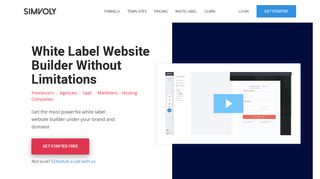 
                            4. The Best White Label Website Builder - Funnels and ... - Simvoly