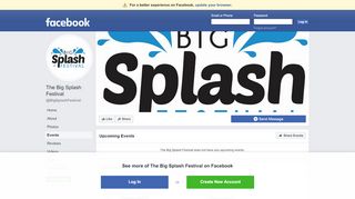 
                            7. The Big Splash Festival - Events | Facebook