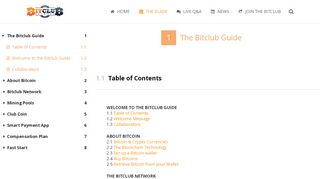 
                            5. The Bitclub Guide - Have your Bitcoins questions answered