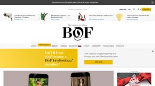 
                            10. The Business of Fashion: BoF