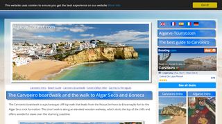 
                            4. The Carvoeiro boardwalk and the walk to Algar Seco and ...